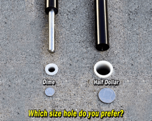 Pool Fence Holes