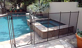 Guardian Pool Fence Self Closing Gate